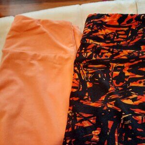 Lularoe One Size Leggings, Bundle of 2.